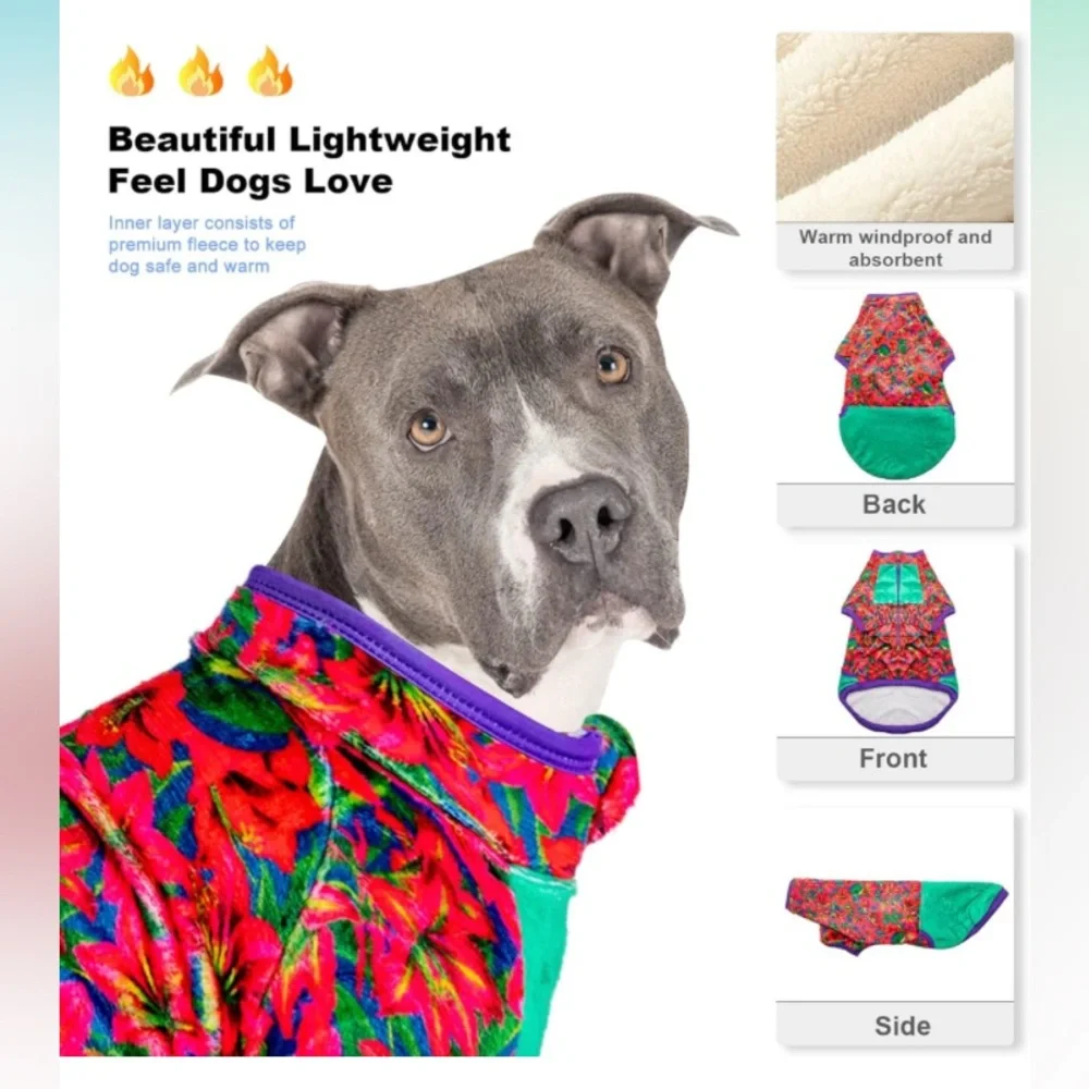 NWT LovinPet Fleece Dog Pullover